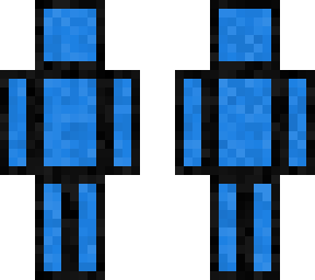 blue skin