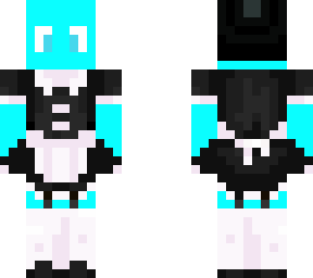 cyan maid