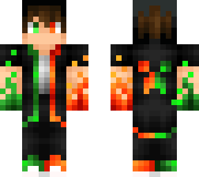 green flame