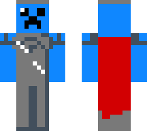 heroic blue creeper (medieval)