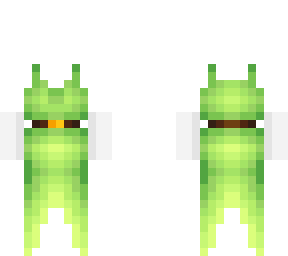 ob - froglet green dress w/ long white gloves