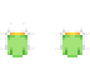 ob - white top & gloves w/ green skirt