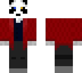 panda red blazer