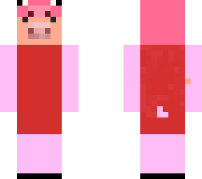 pig in a peppa pig costume
