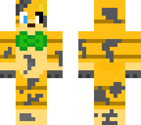withered golden cat
