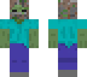 zombie's broken helmet