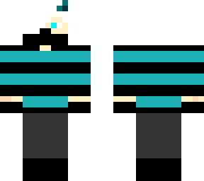 cyan horns