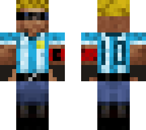 duke nukem argentina shirt capitan (don't know the original duke skin author)