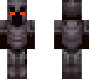 ghost in netherite armor
