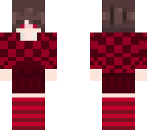 goth red femboy