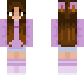 belle in purple