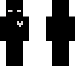 black white eyes
