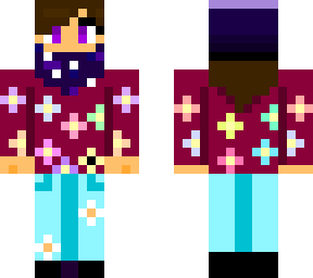 flower lover (my minecraft skin)