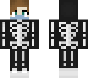 halloween skeleton with mask