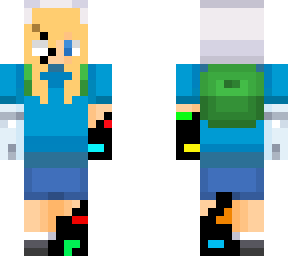 skin de fionna glitch (snoopy1xx en namemc)