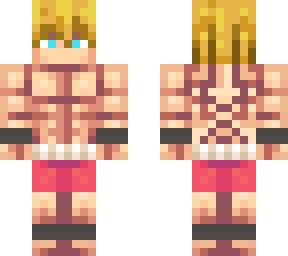 blond baki hanma