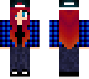 blue flannel girl - fixed