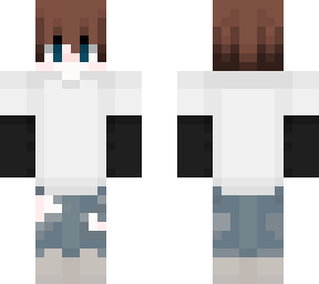 boy with a white hoodie