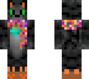 halloween neon furry