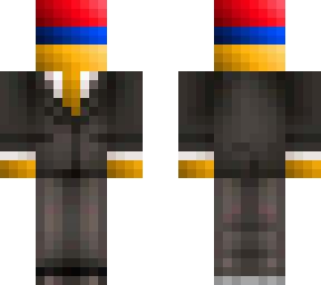 armenia flag as a human