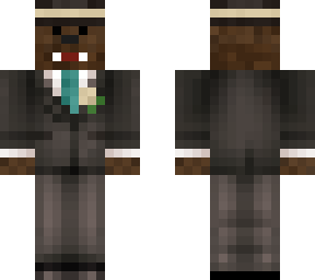 bacca in suit w/ flower & hat