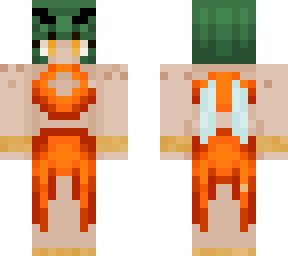 paz (orange dress)