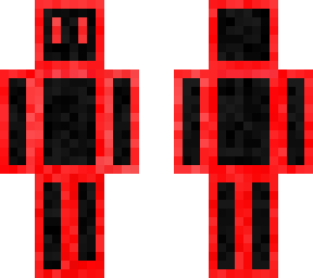 red glowing creature