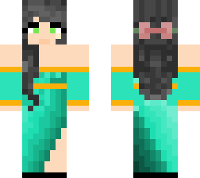 teal dress