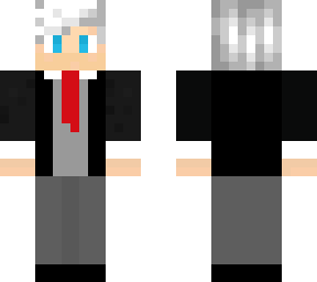 white hair me