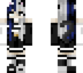 yin yang catgirl