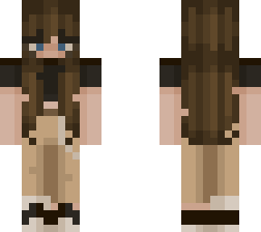 simple brunette