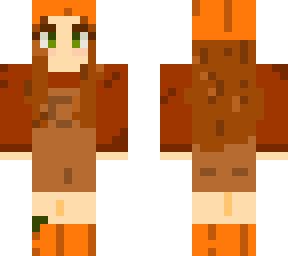 edited ginger pumpkin girl