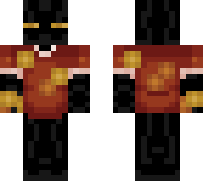 enderman - flower shirt