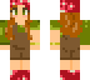 ginger mushroom girl