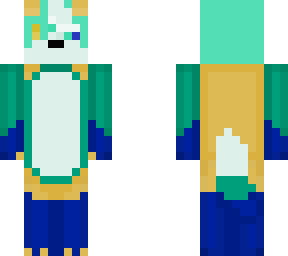my 7 year old's mc skin (remade ><)