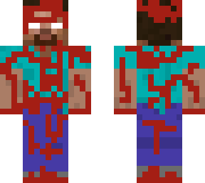 creepy herobrine