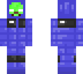 green man in winter jacket