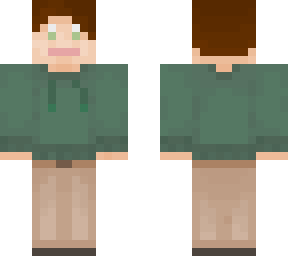 Green Shirt Guy Minecraft Skin