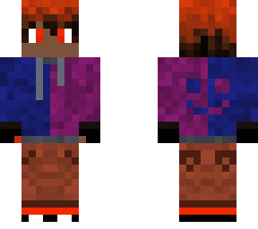 jacket dark blue & purple
