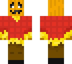 pumpkin scarecrow