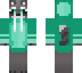 raccoon hoodie