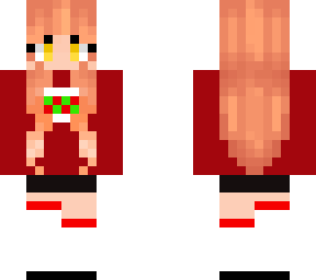 christmas sweater girl strawberry blond hair girl