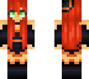 pumpkin witch green eyes