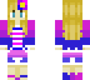 bi girl with flower