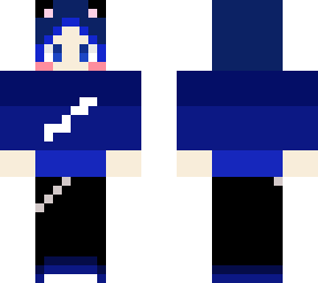 boy neko blue