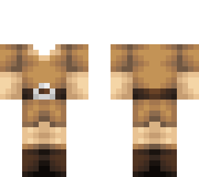 ob - tanned leather medieval male outfit