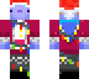 blue axolotl (christmas)