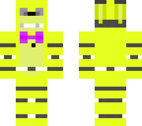 fnaf proto springbonnie | Minecraft Skin