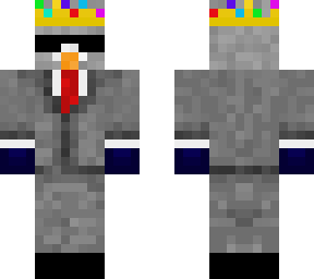 pigeonwithsunglassesandcrownandtuxandgloves
