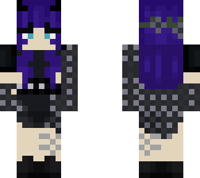 purpled emo gorl